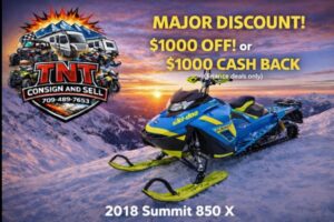 2018 skidoo summit X, 850