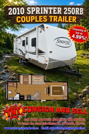 2010 Keystone Sprinter 250RB couples camper