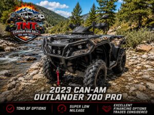 2023 Can-Am outlander 700 Pro