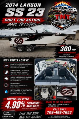 2014 Larson super sport 23 BOWRIDER