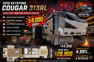 2015 Keystone Cougar 313RL