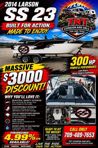 2014 Larson super sport 23 BOWRIDER