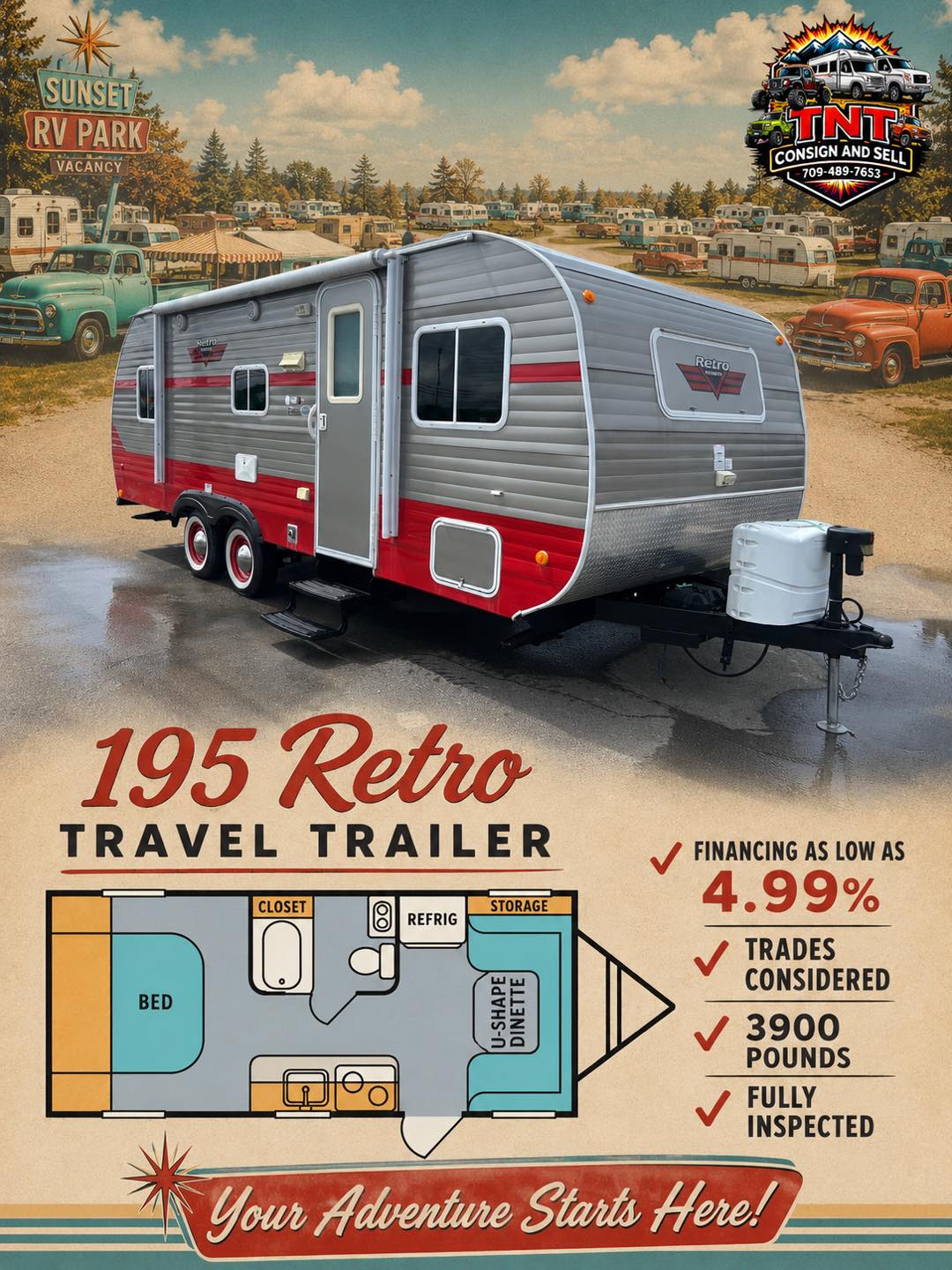 2018 retro trailer