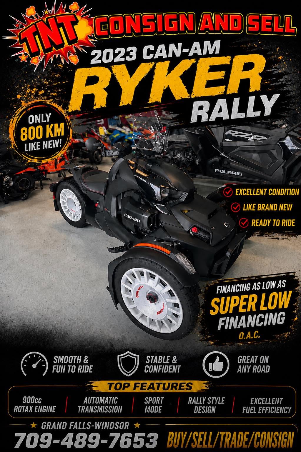 2023 Can-Am Ryker Rally