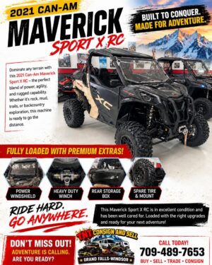 2021 Can-Am Maverick Sport X RC