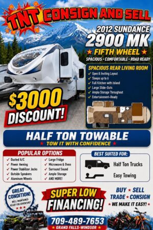 2012 Heartland Sundance 2900MK