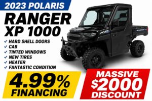 2023 Polaris Ranger XP 1000 double overhead cam
