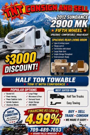 2012 Heartland Sundance 2900MK