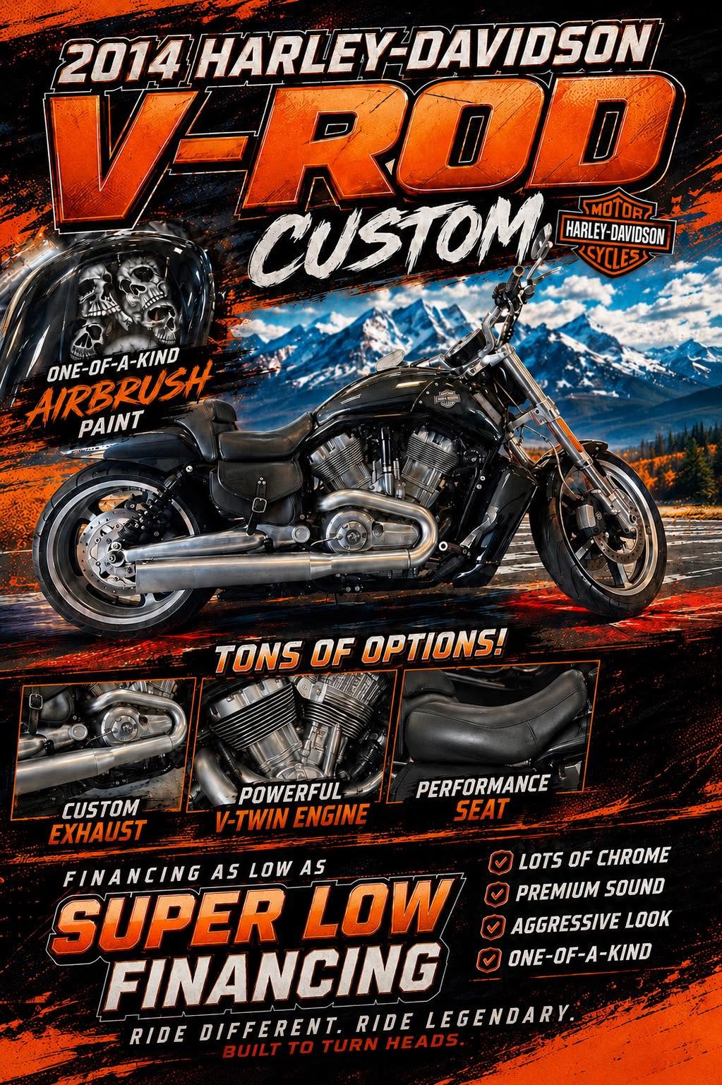 2013 Harley Davidson V Rod