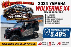 2024 Yamaha Wolverine X4 RMAX2 1000 XT-R – 50th Anniversary Edition