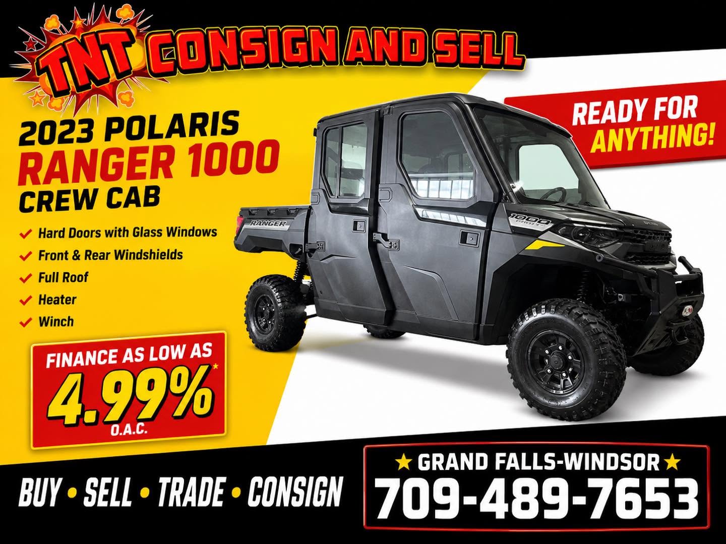 2023 Polaris Ranger 1000 Crew