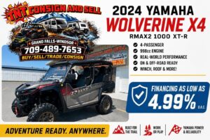 2024 Yamaha Wolverine X4 RMAX2 1000 XT-R – 50th Anniversary Edition