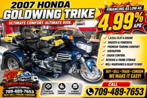 2007 1800 Gold Wing trike