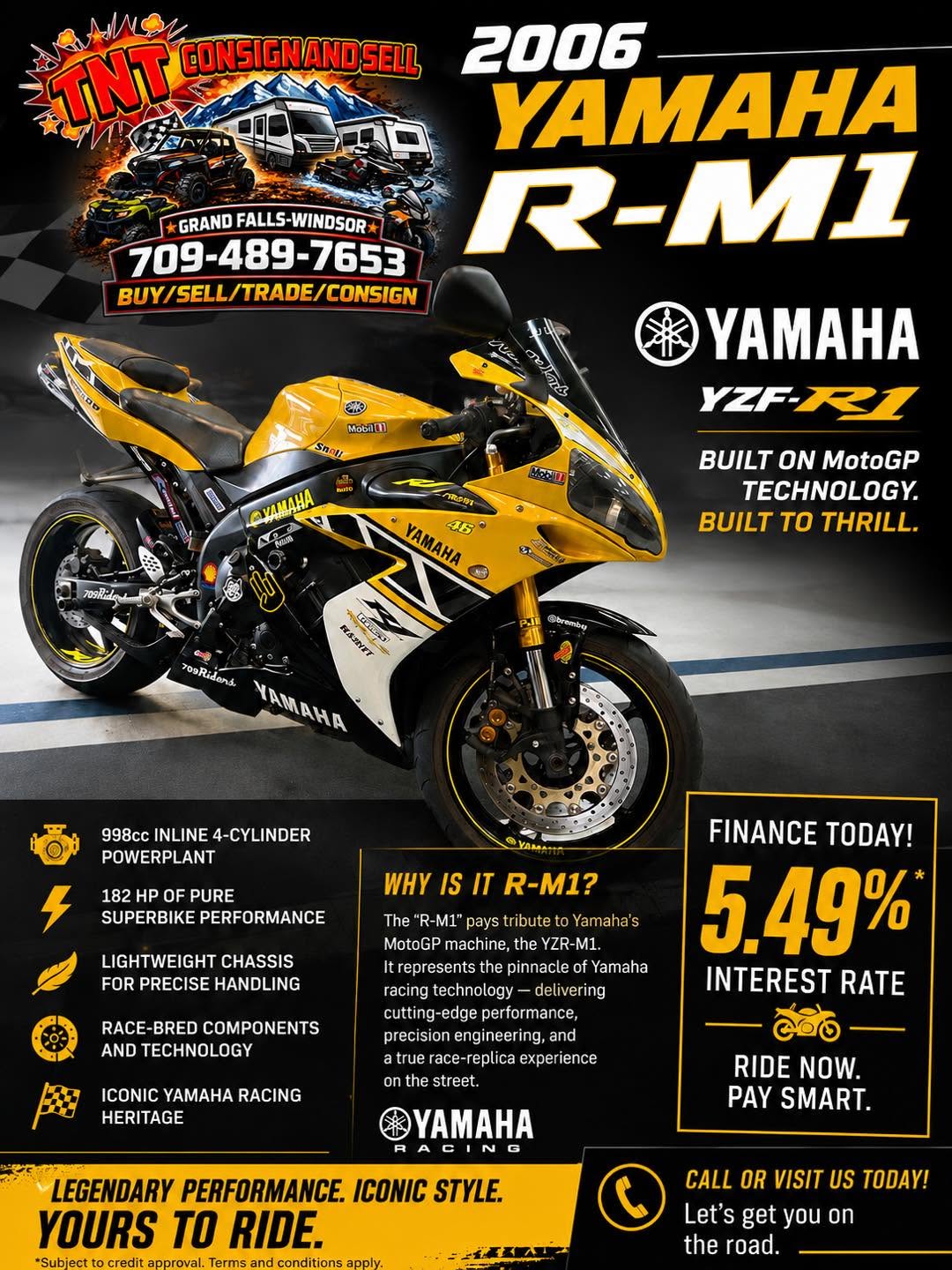 50th anniversary 2006 YAMAHA YZR-MI