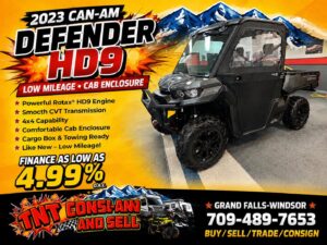 2023 Can-Am Defender XT, HD9