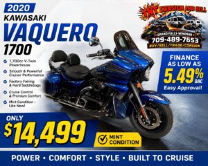 2020 Kawasaki Vulcan, Vaquero 1700
