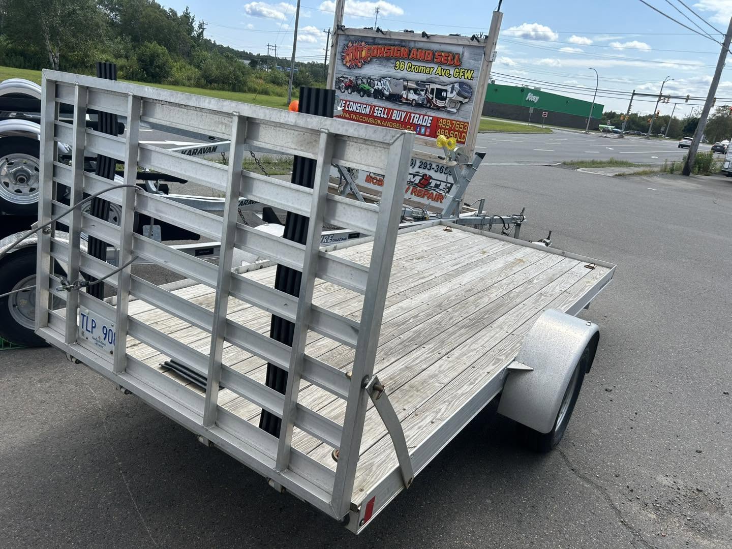 2022 Polaris brand 6 1/2‘ x 14‘ aluminum trailer - Image 3