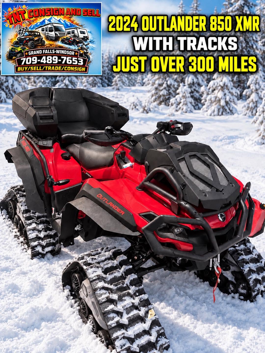 2024 Can-Am outlander 850 XMR