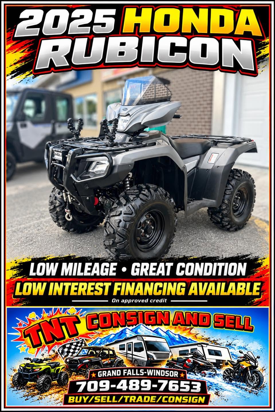 2025 Honda Rubicon 520
