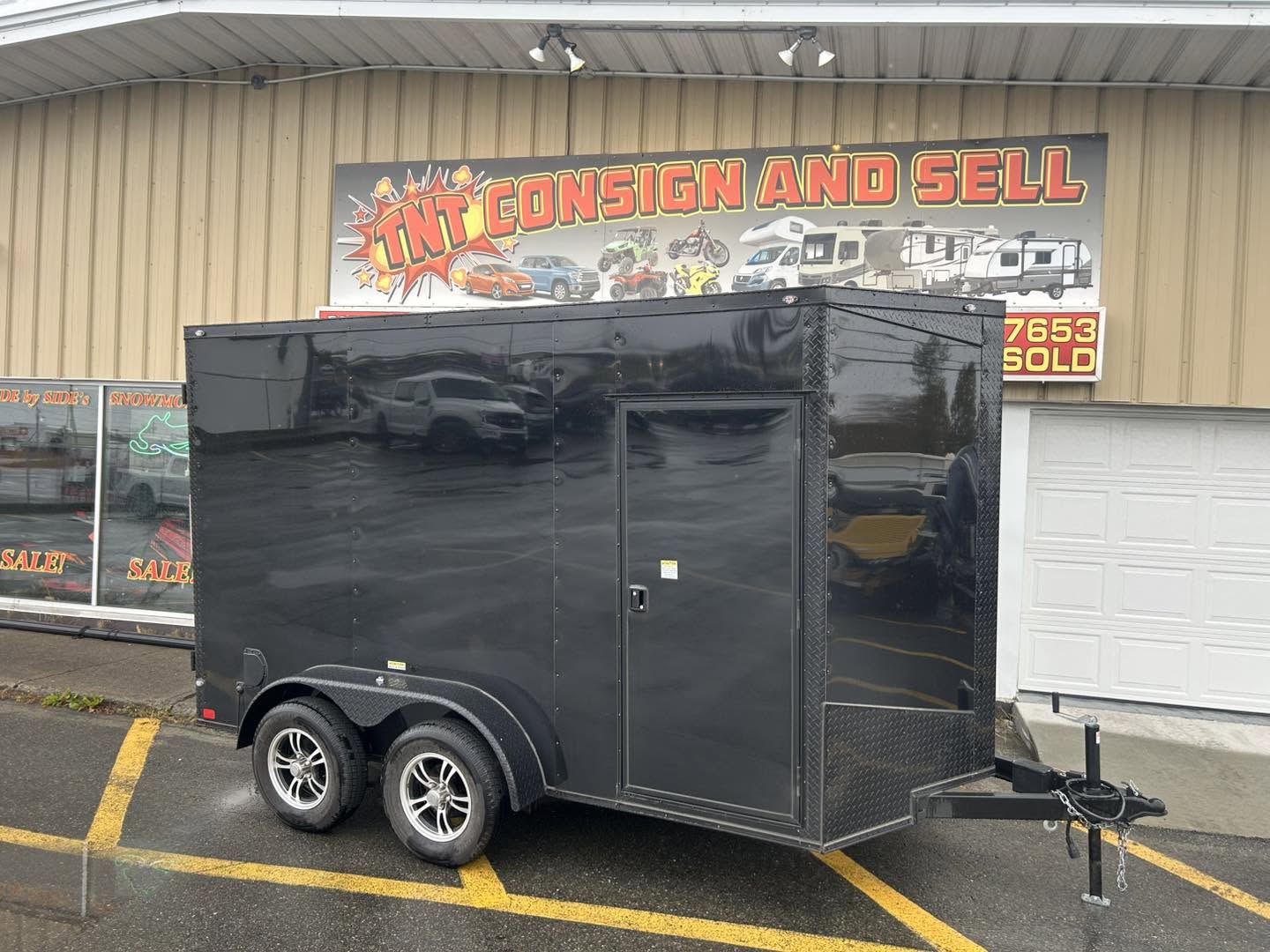 2027 SEED Cargo, blackout edition enclosed trailer.