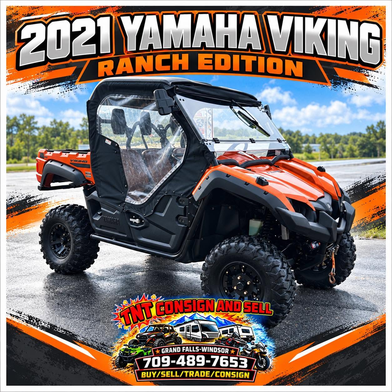 2021 Yamaha Viking ranch edition